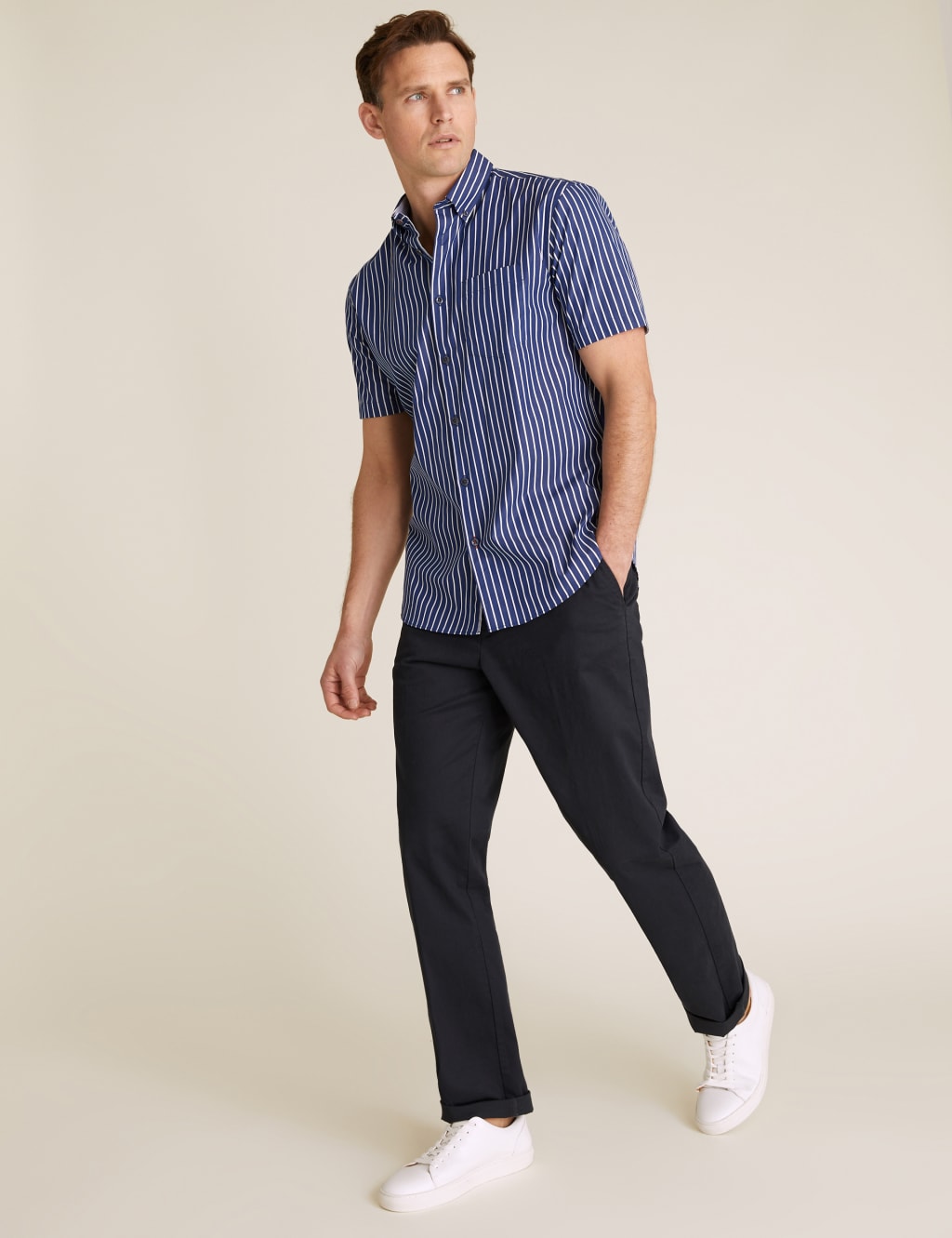 Pure Cotton Striped Shirt 1 of 5