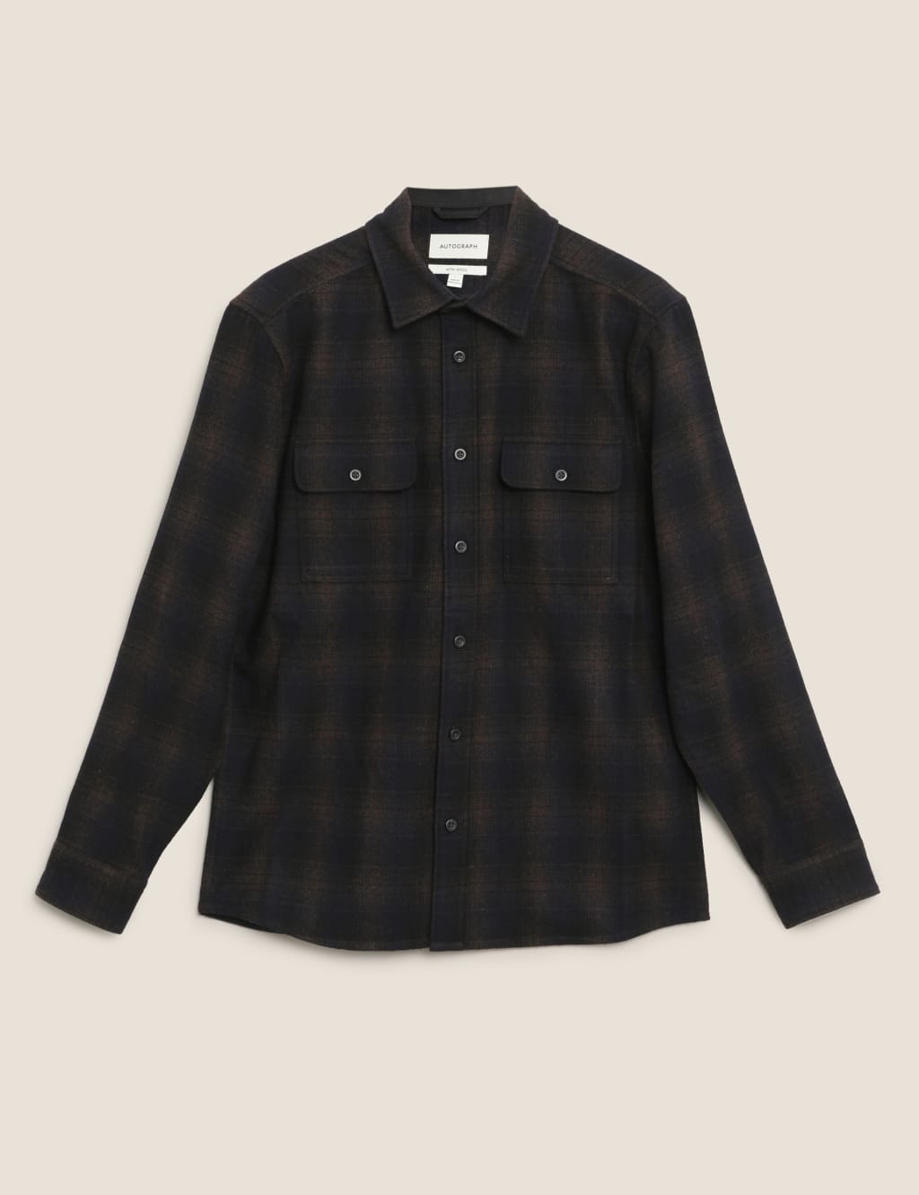 Wool Check Overshirt 2 of 4