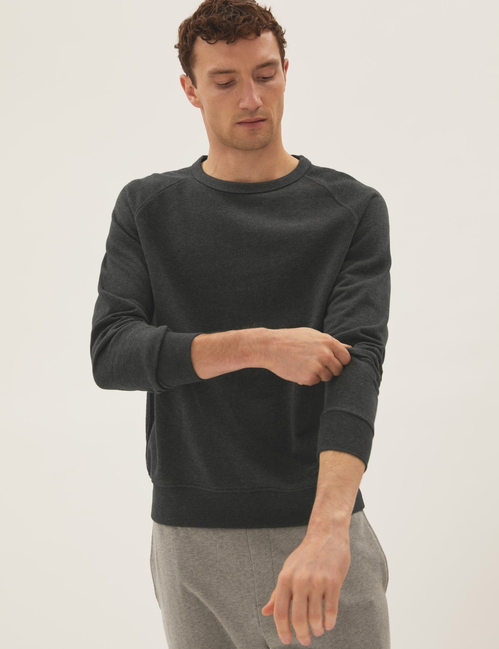 Raglan crew neck clearance