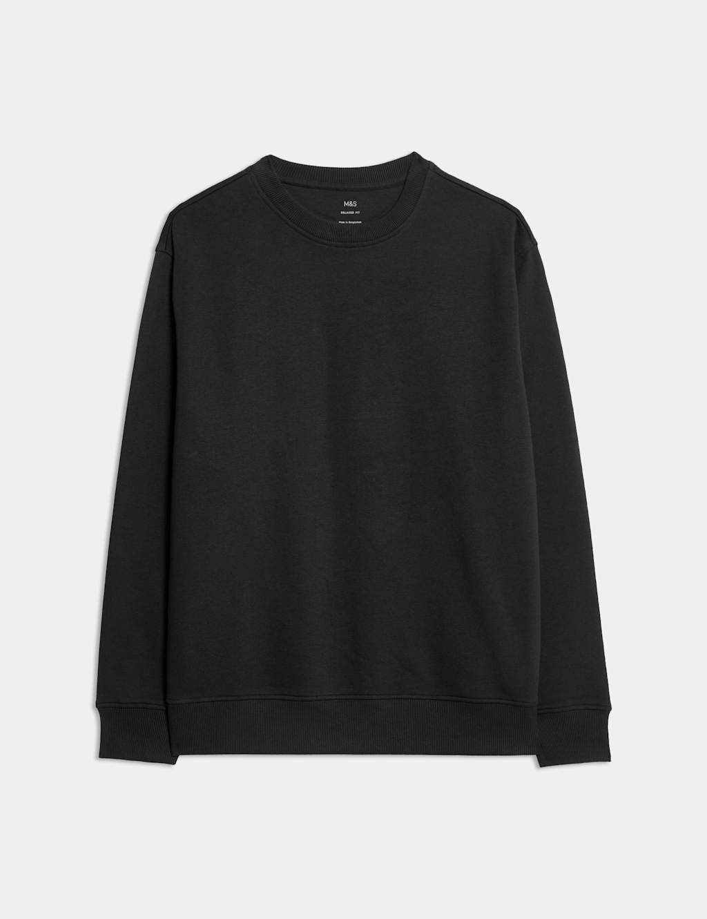Cotton Rich Relaxed Fit Crew Neck Sweatshirt 2 of 5