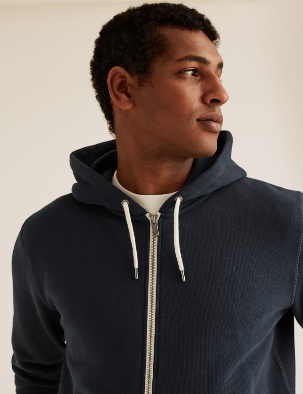 Heavyweight Zip Up Hoodie M S Collection M S