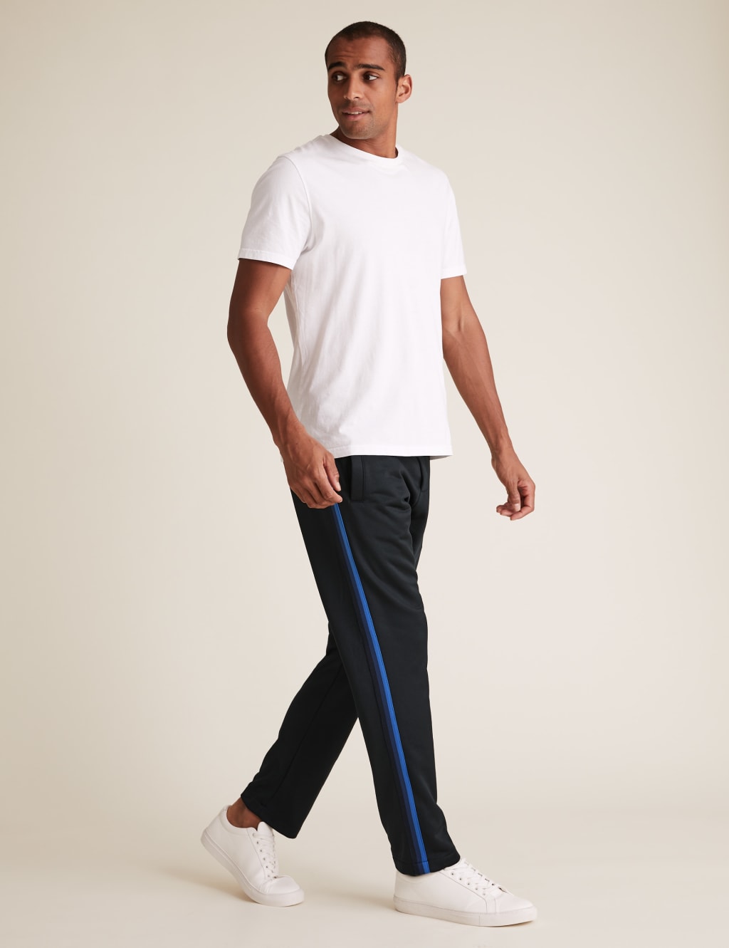 Side Stripe Joggers M S Collection M S