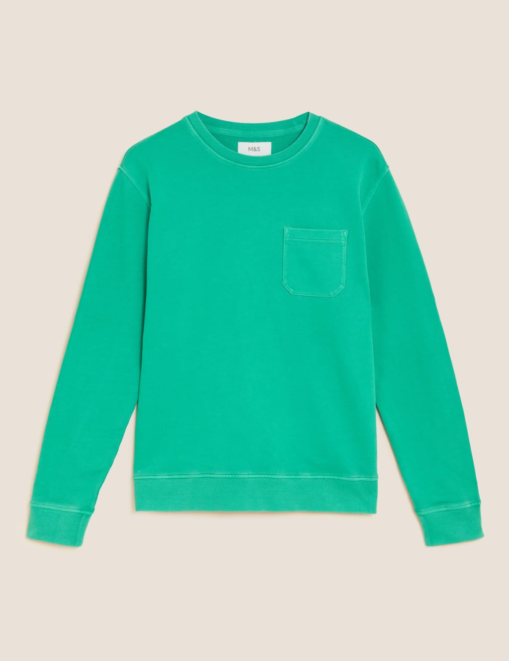 Pure Cotton Crew Neck Sweatshirt 1 of 1