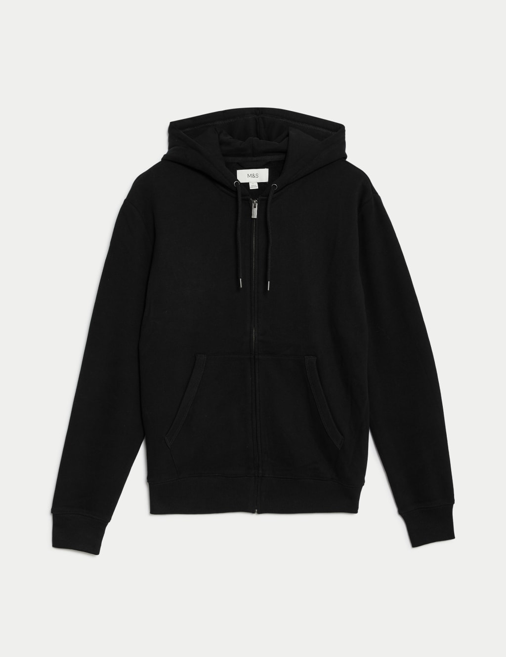 Pure Cotton Zip Through Hoodie