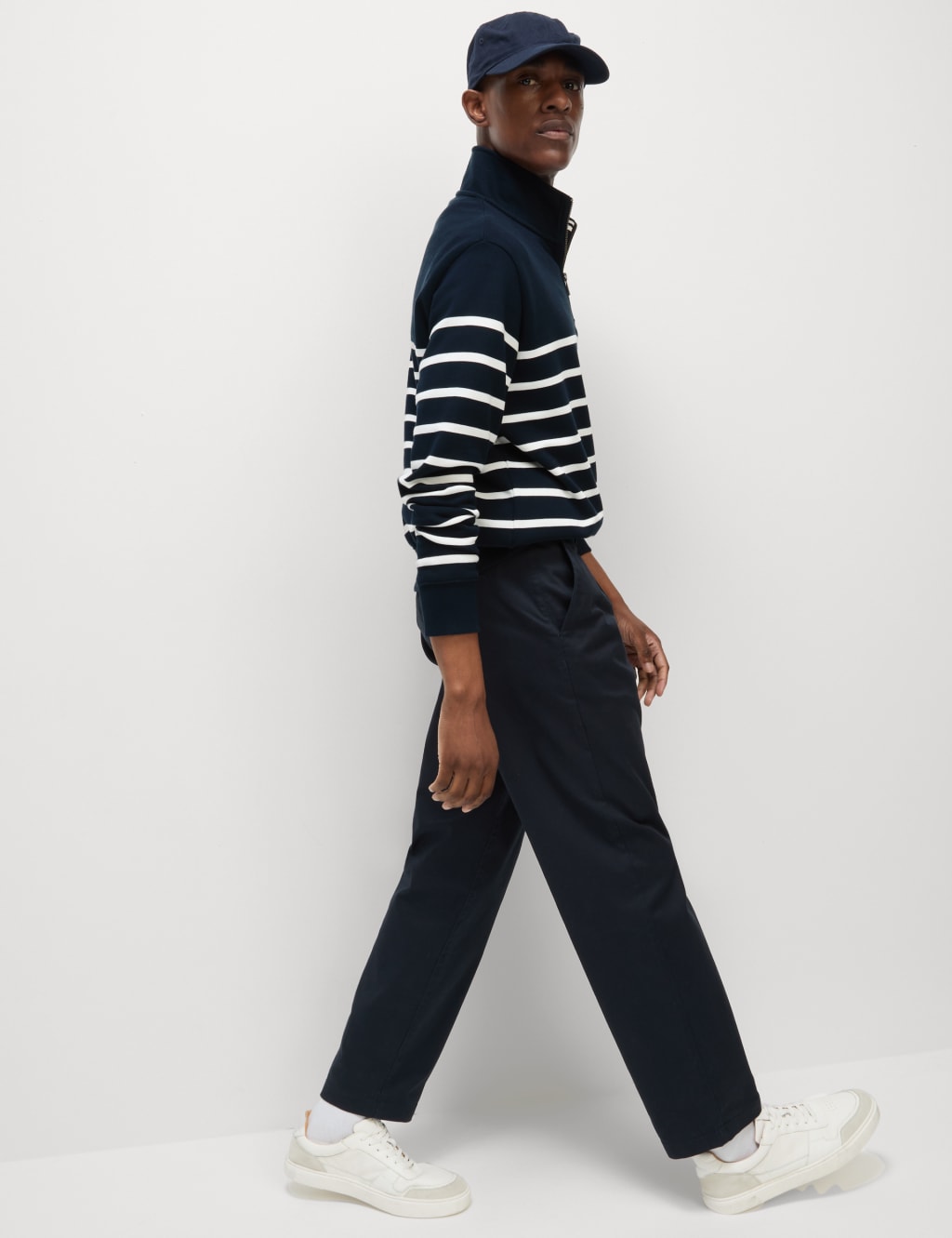 Pure Cotton Striped Sweatshirt 6 of 6
