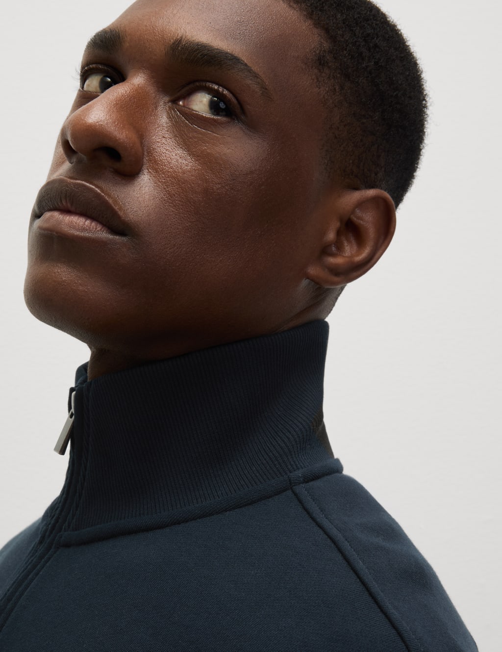 Pure Cotton Half Zip Sweatshirt 4 of 5