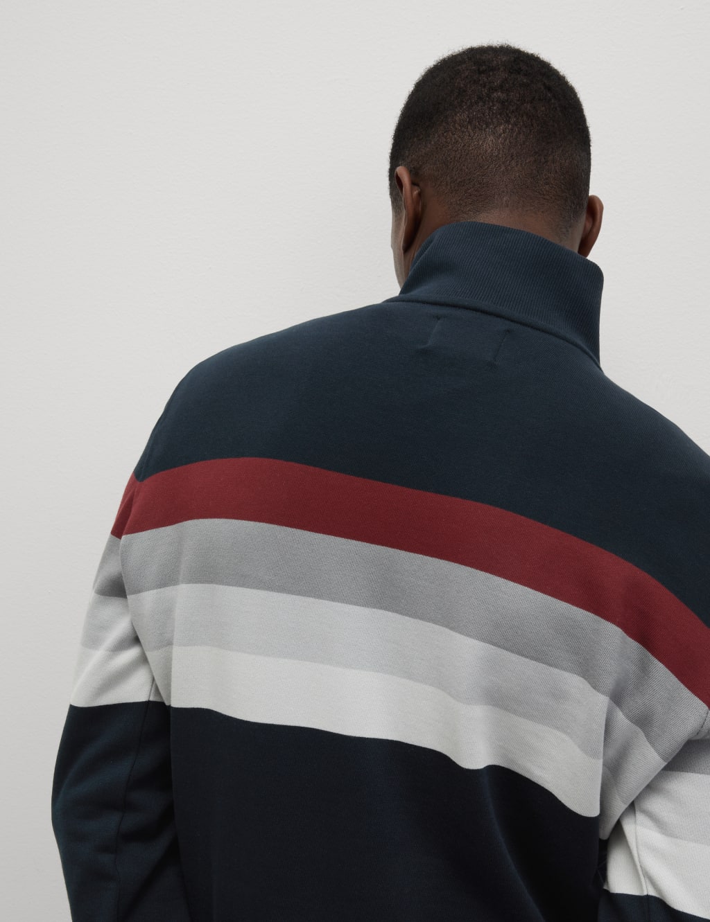 Pure Cotton Half Zip Sweatshirt 5 of 5