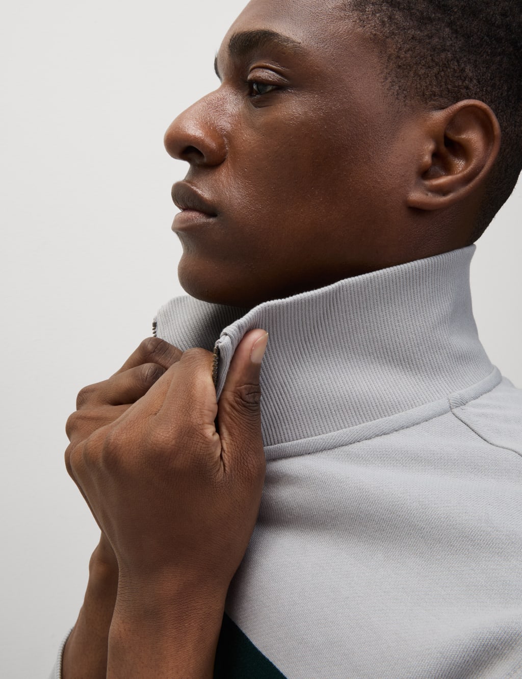 Pure Cotton Half Zip Sweatshirt 7 of 7