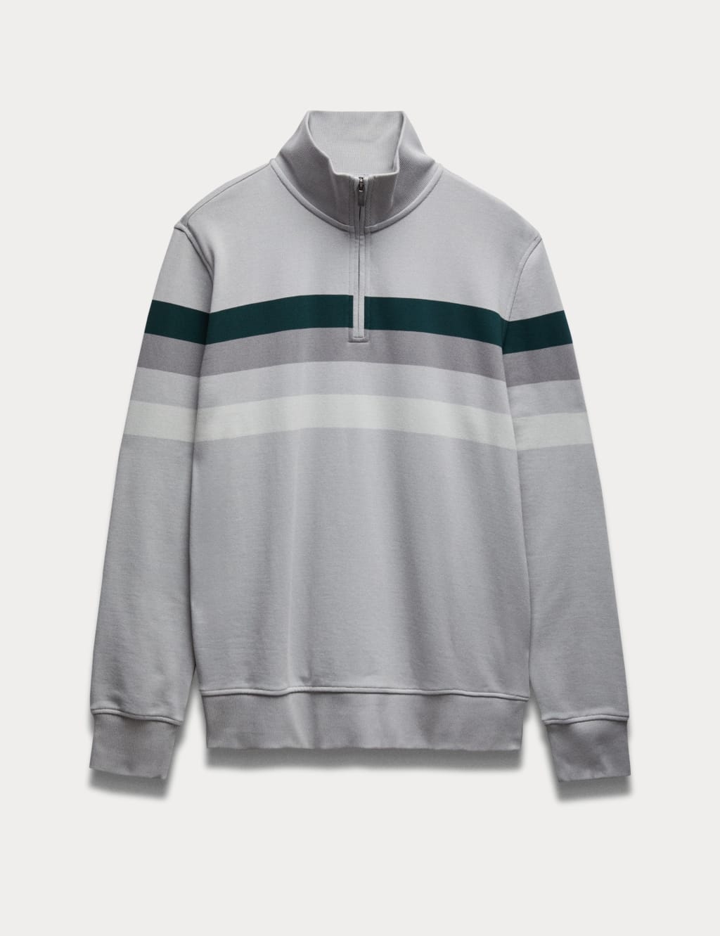 Pure Cotton Half Zip Sweatshirt 2 of 7