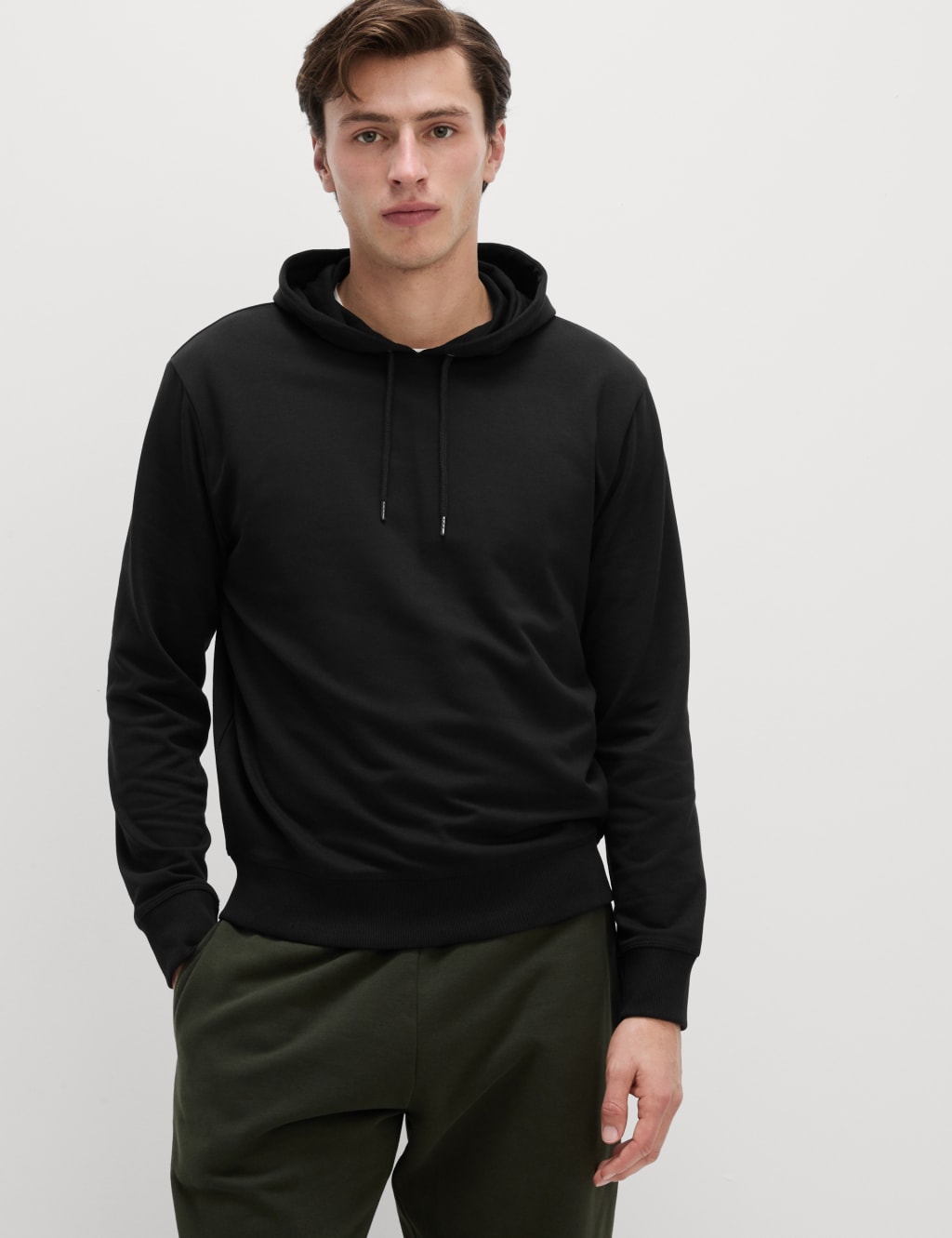 Cotton Rich Lightweight Hoodie 3 of 5