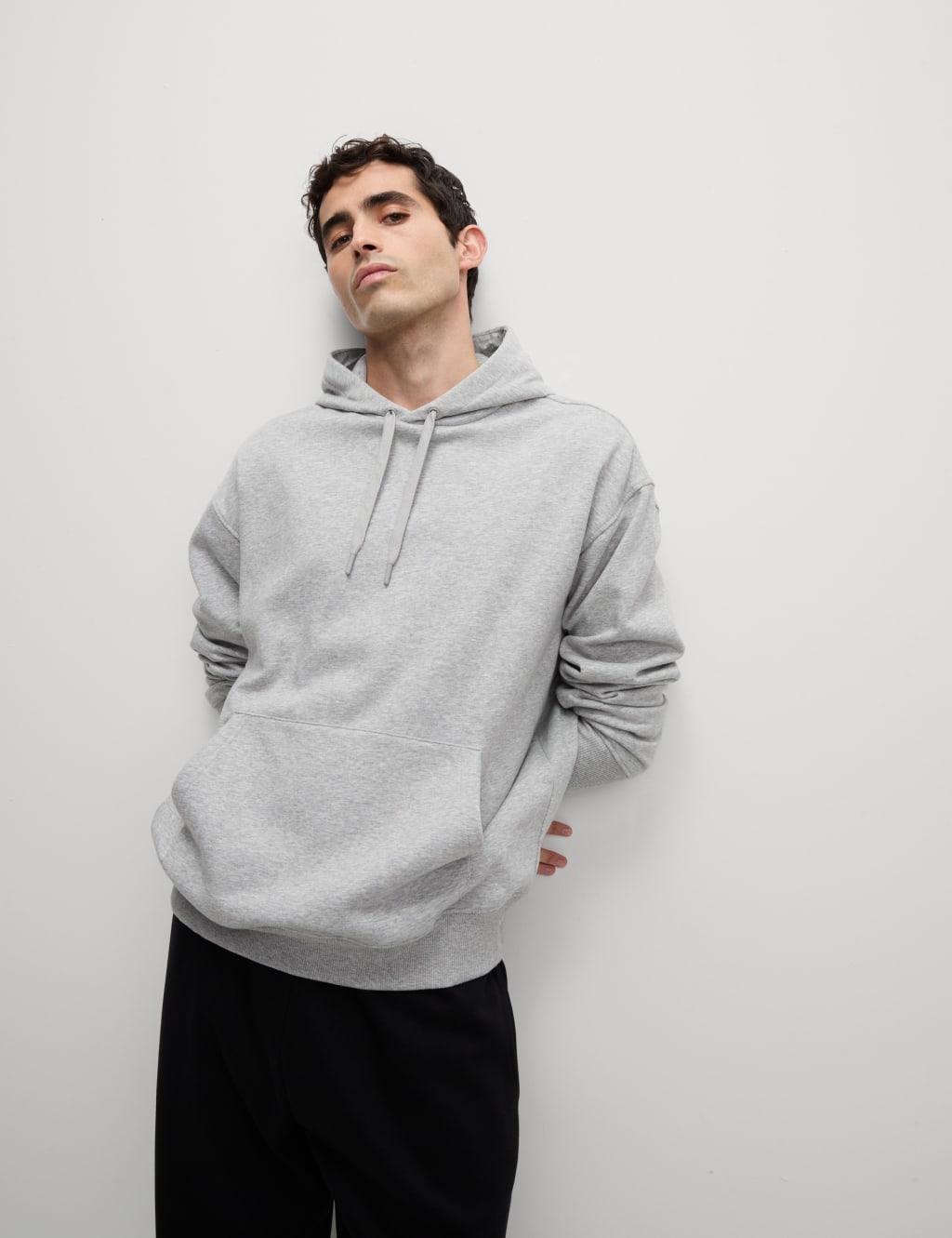 Oversized Cotton Rich Hoodie 3 of 5