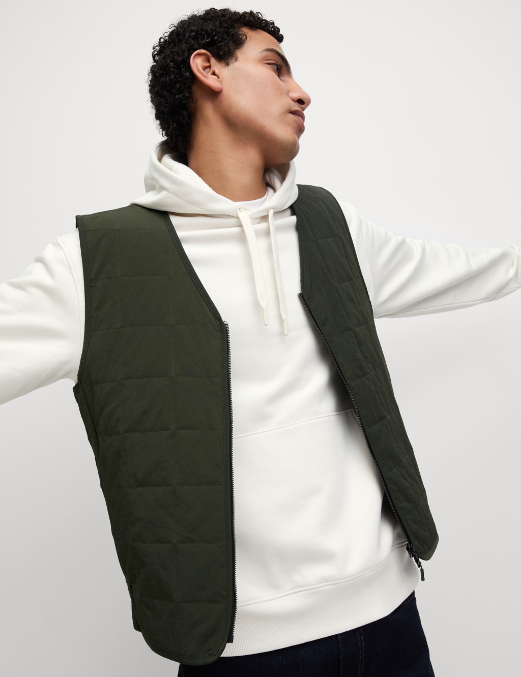 Oversized Cotton Rich Hoodie 5 of 6