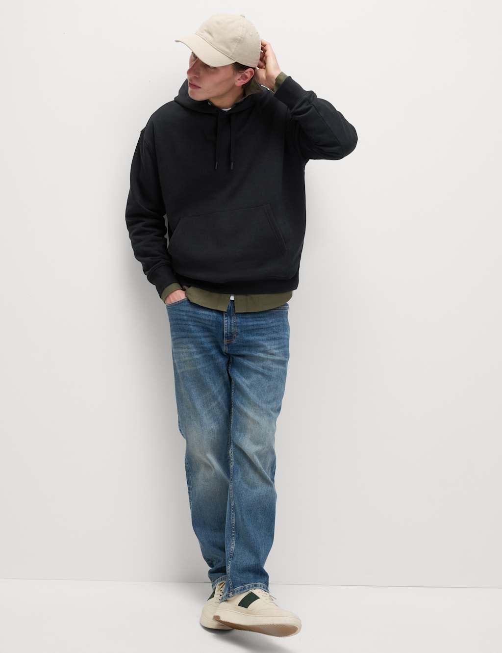 Oversized Cotton Rich Hoodie 5 of 6
