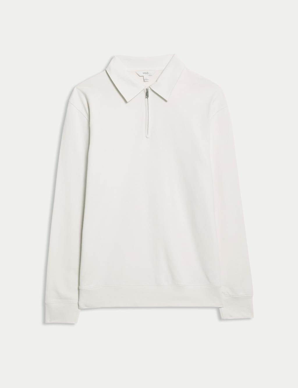 Cotton Rich Half Zip Polo Shirt 2 of 6