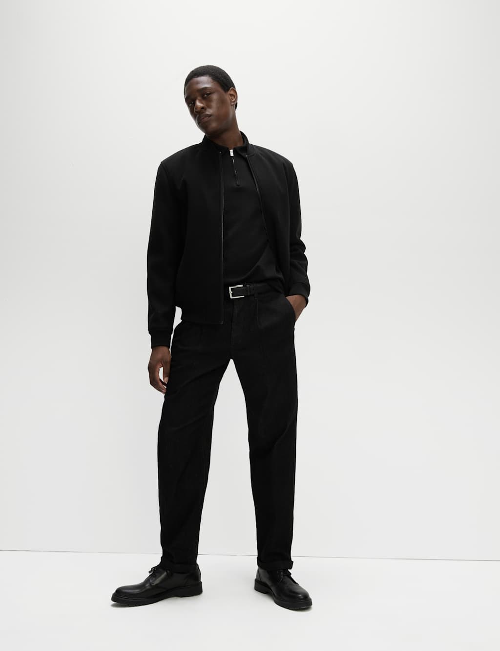 Oversized Fit Cotton Rich Textured Polo Shirt 4 of 6