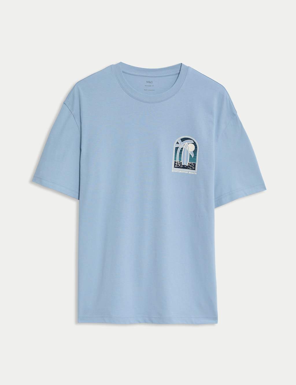 Pure Cotton Surfboard Graphic T-Shirt 2 of 5