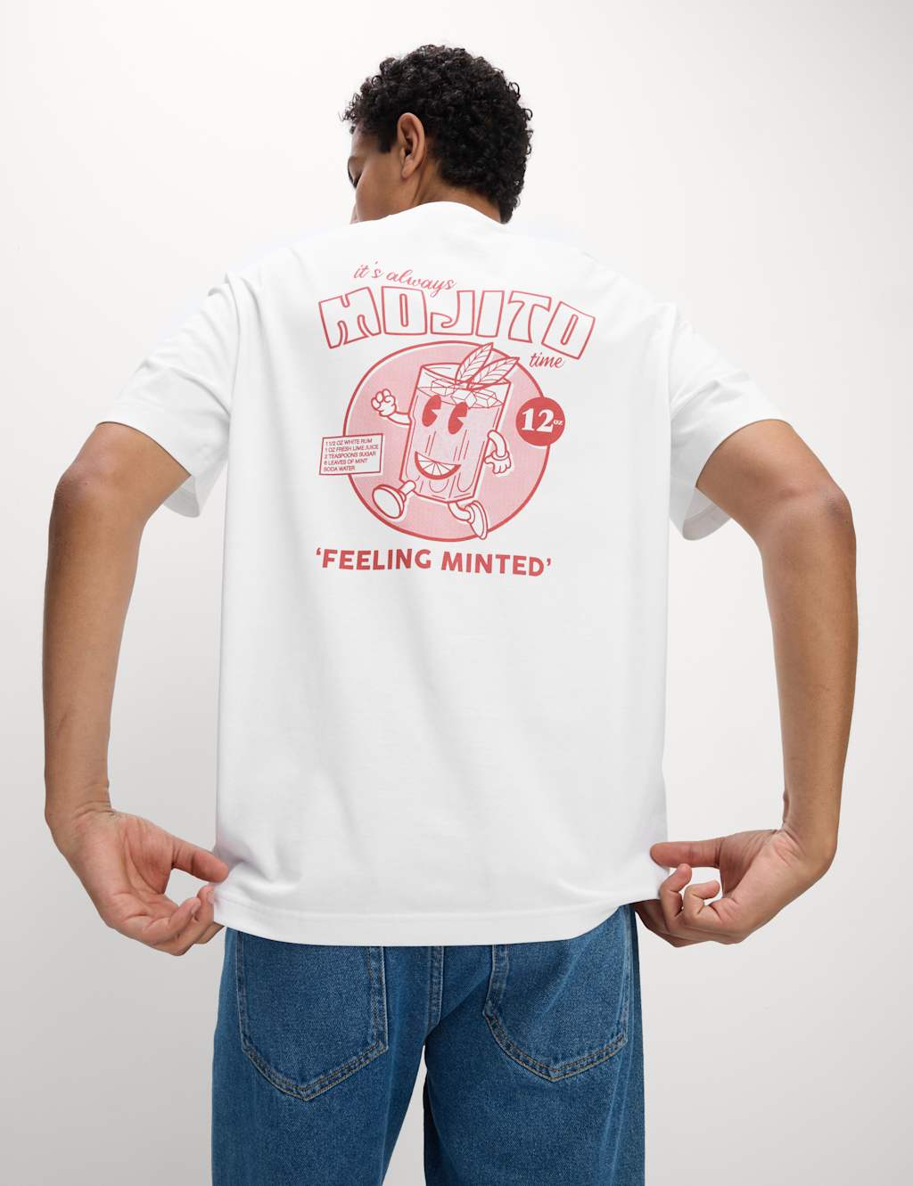 Pure Cotton Mojito Graphic T-Shirt 3 of 6