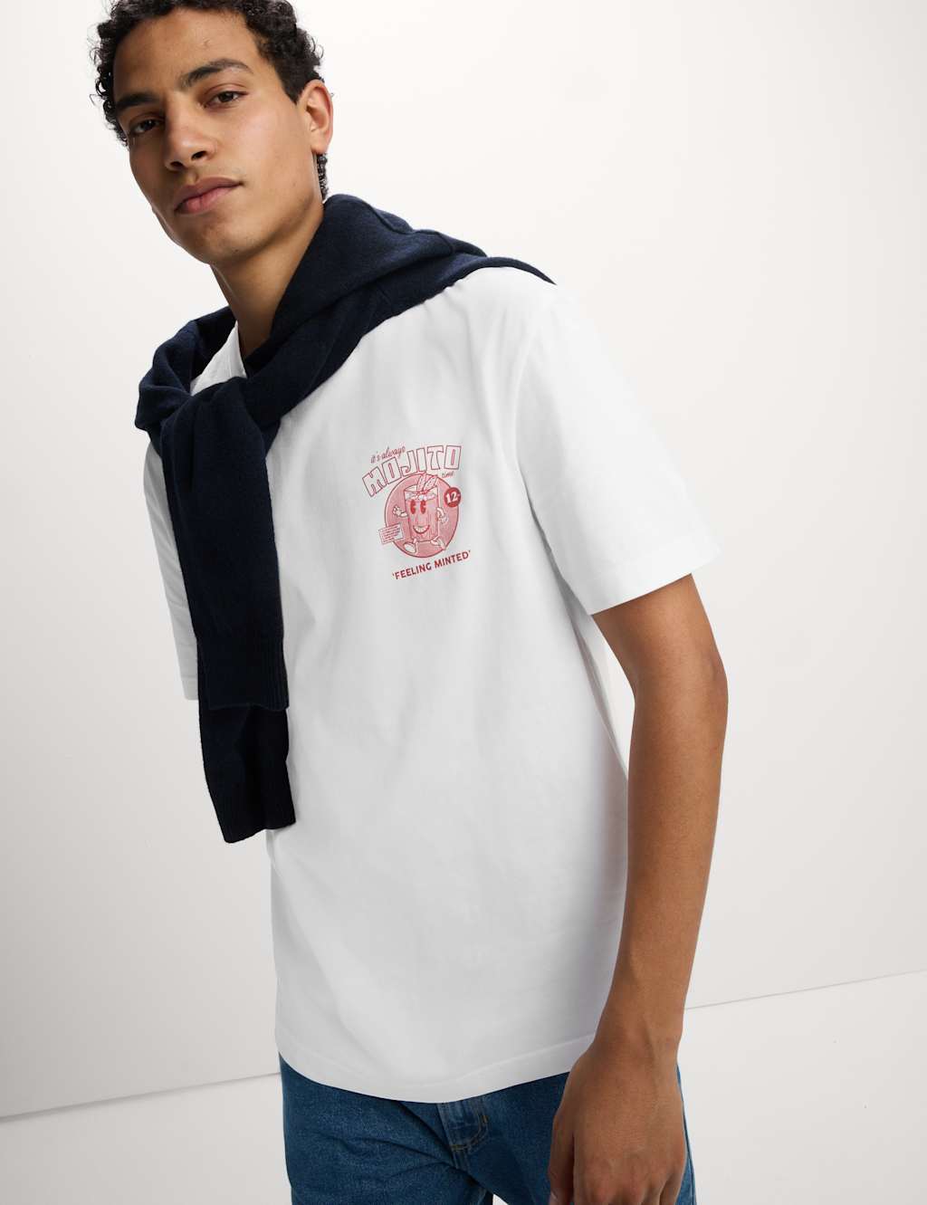 Pure Cotton Mojito Graphic T-Shirt 5 of 6