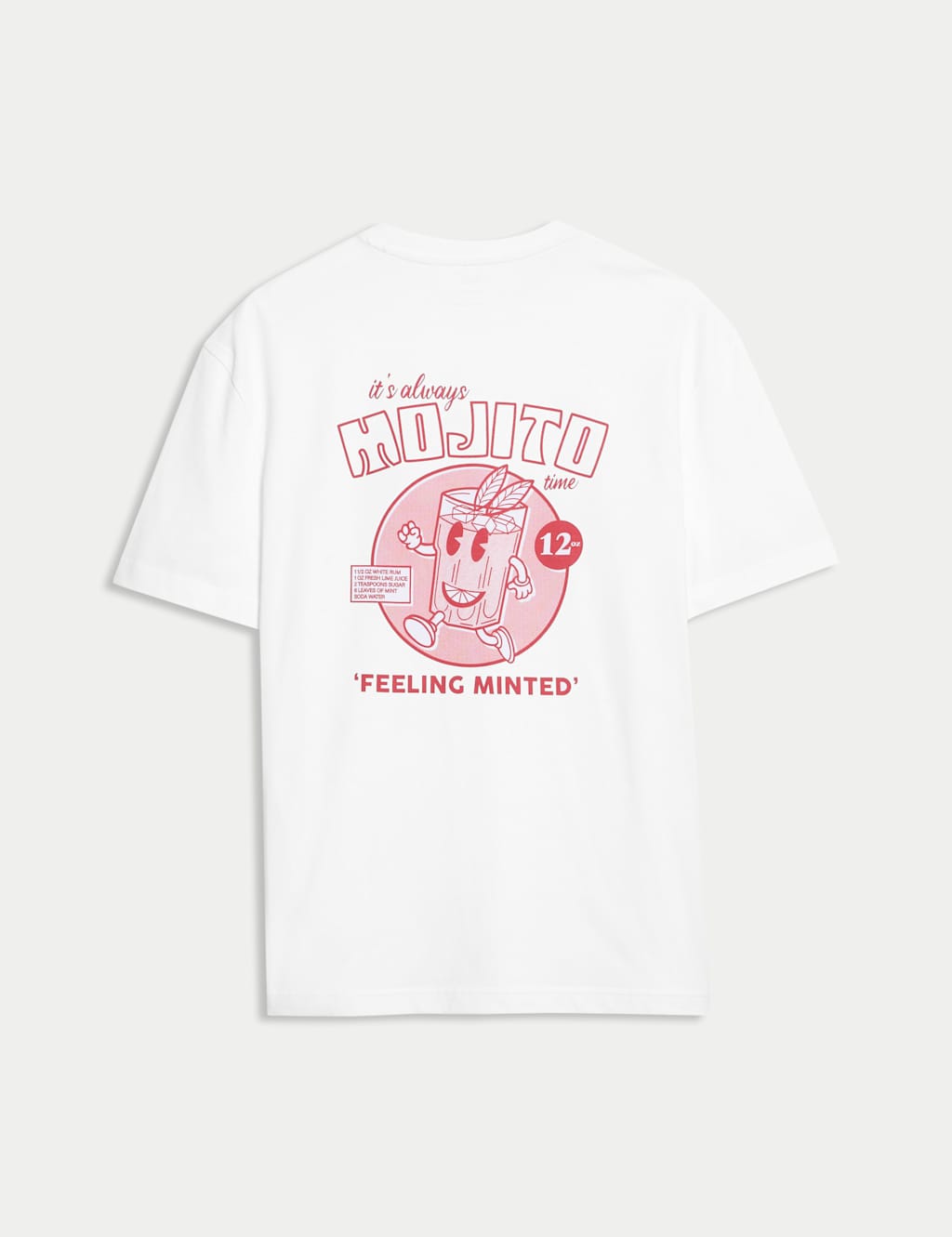 Pure Cotton Mojito Graphic T-Shirt 6 of 6