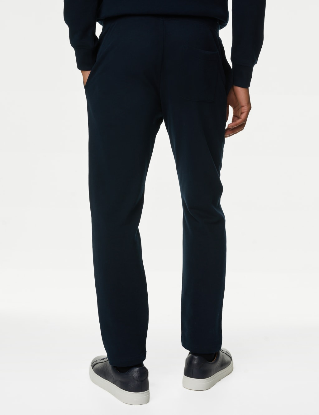 Drawstring Pure Cotton Straight Leg Joggers 5 of 5