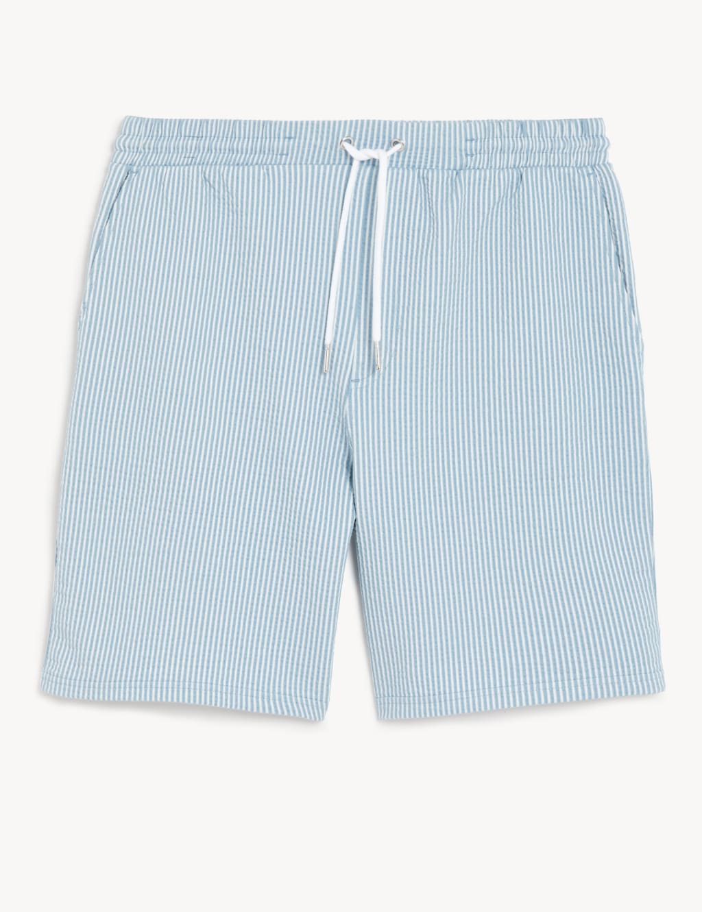 Striped Drawstring Jersey Shorts 2 of 5