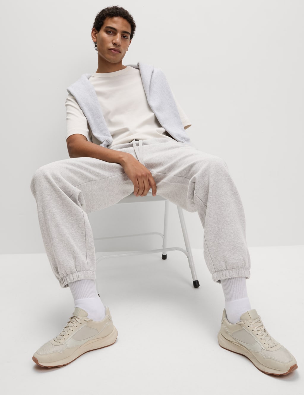 Cotton Rich Oversized Joggers 4 of 5