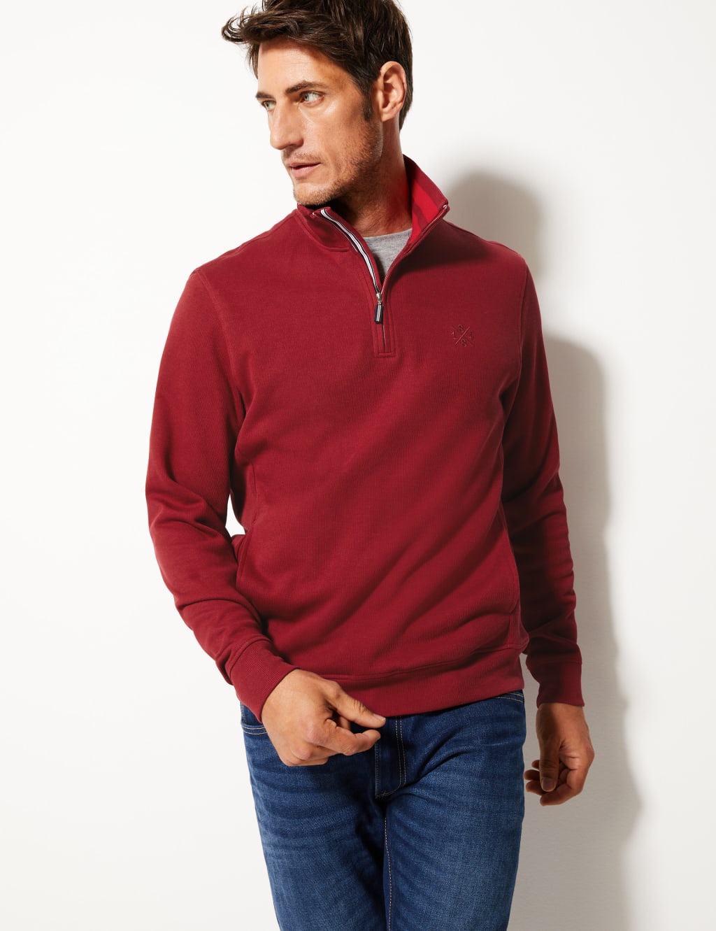 Cotton Funnel Neck Top 5 of 5
