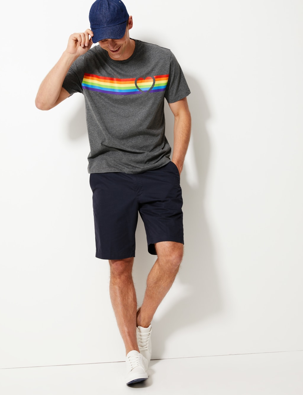Pride Heart Cotton T-Shirt 1 of 4