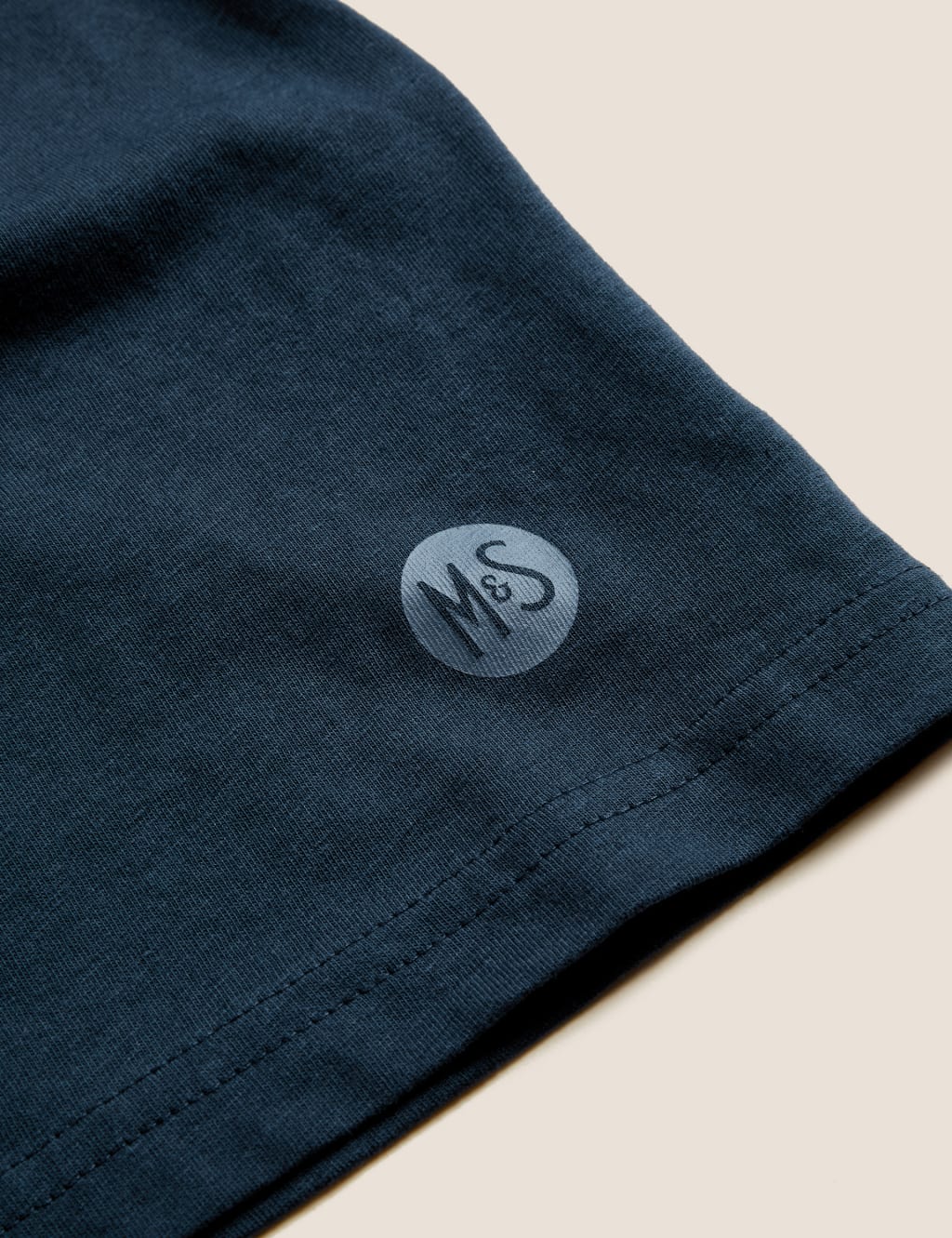 Pure Cotton Henley T-Shirt 6 of 7