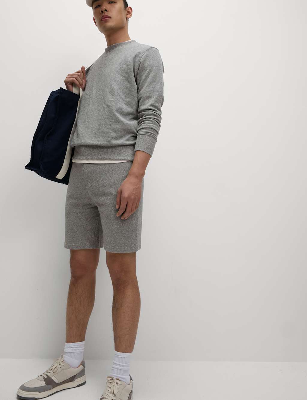 Pure Cotton Drawstring Jersey Shorts 3 of 5
