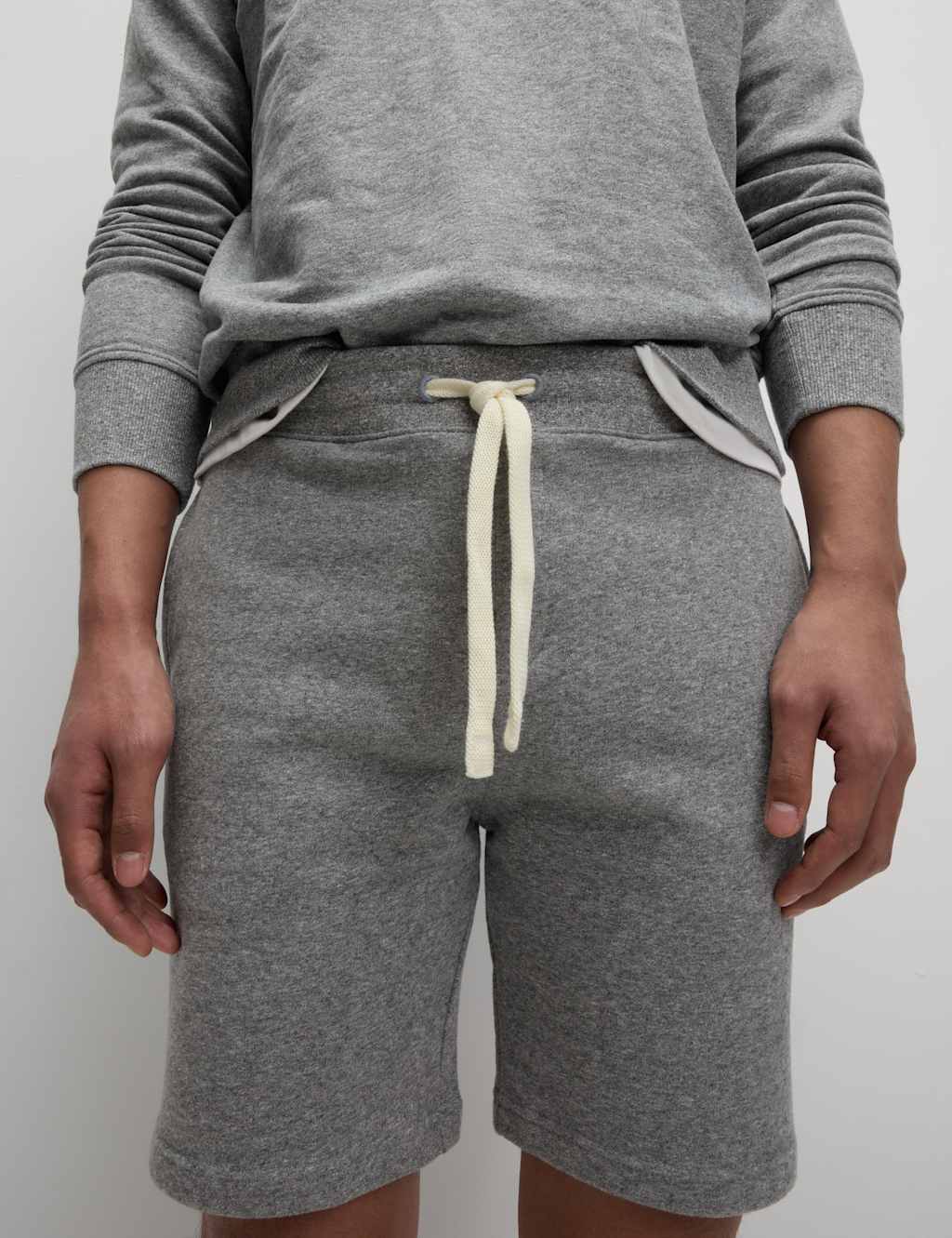 Pure Cotton Drawstring Jersey Shorts 4 of 5
