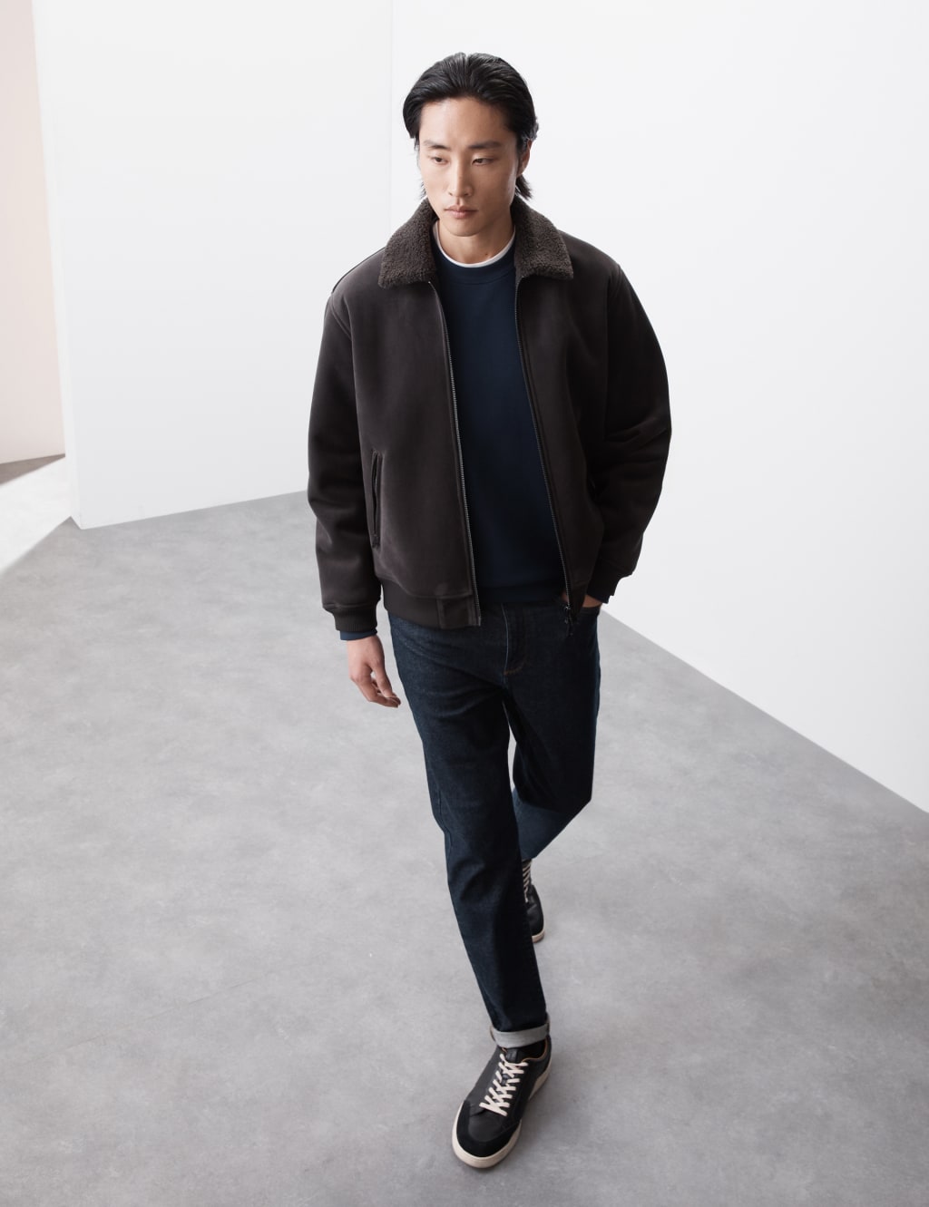 Cotton Rich Crew Neck Sweatshirt 3 of 6