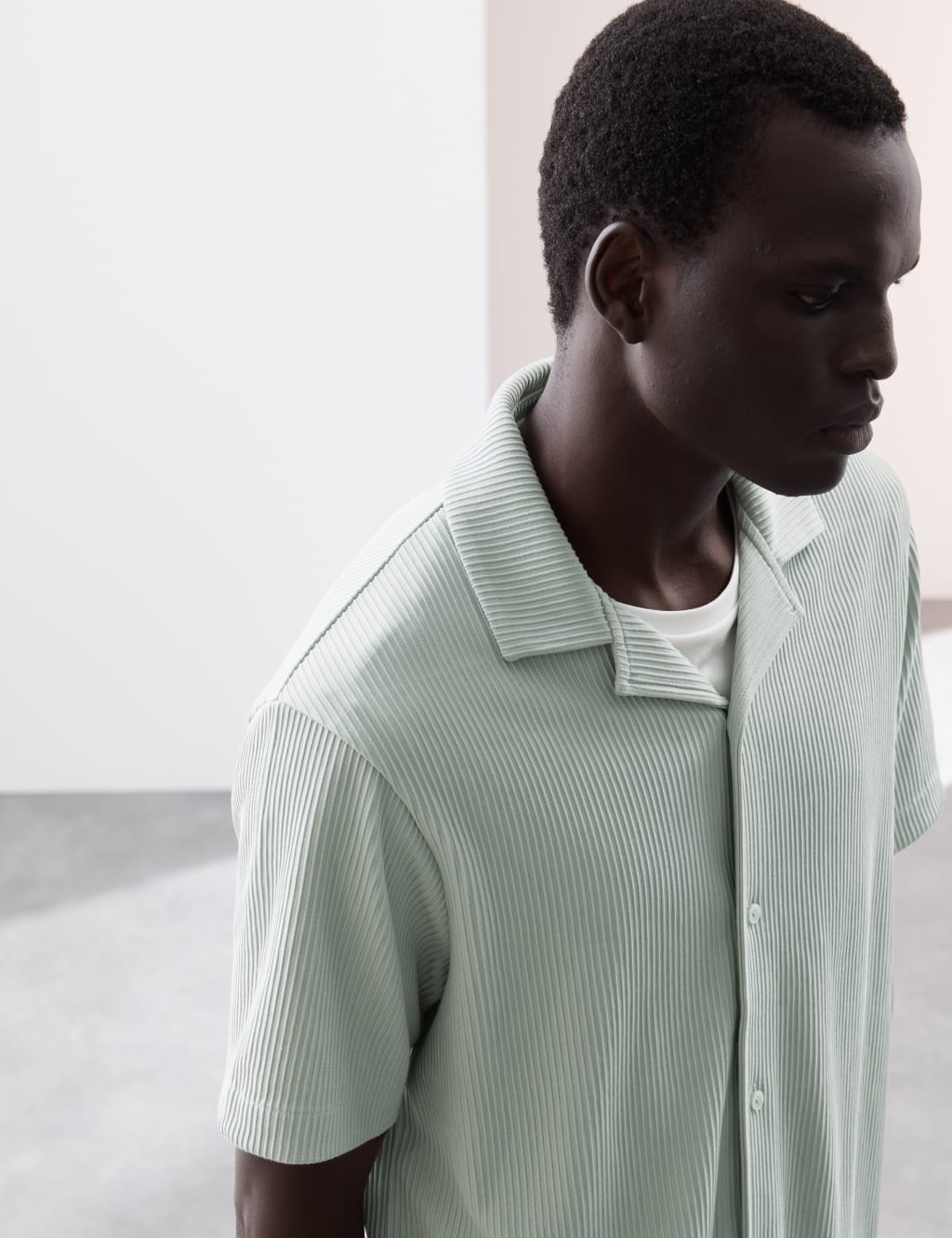 Cuban Collar Ottoman Revere Shirt 6 of 6