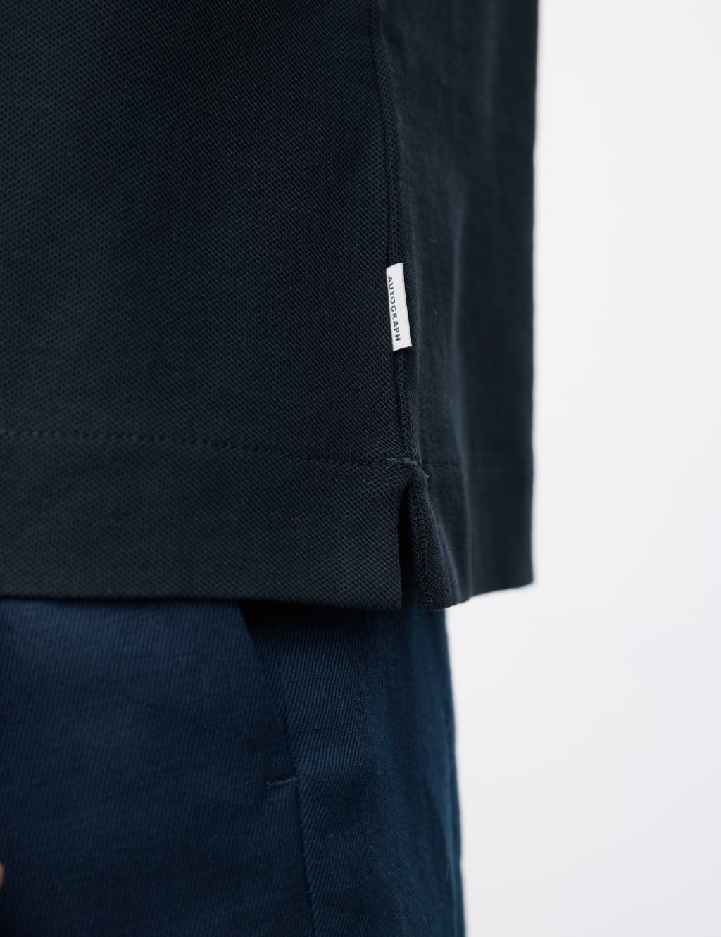 Pure Supima® Cotton Textured Polo Shirt 5 of 7