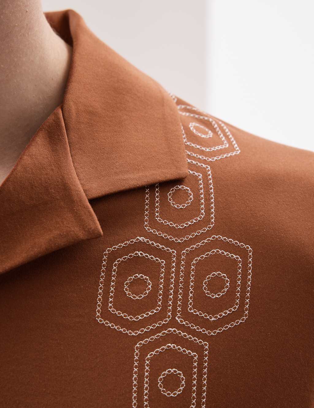 Pure Supima® Cotton Embroidered Polo Shirt 7 of 7