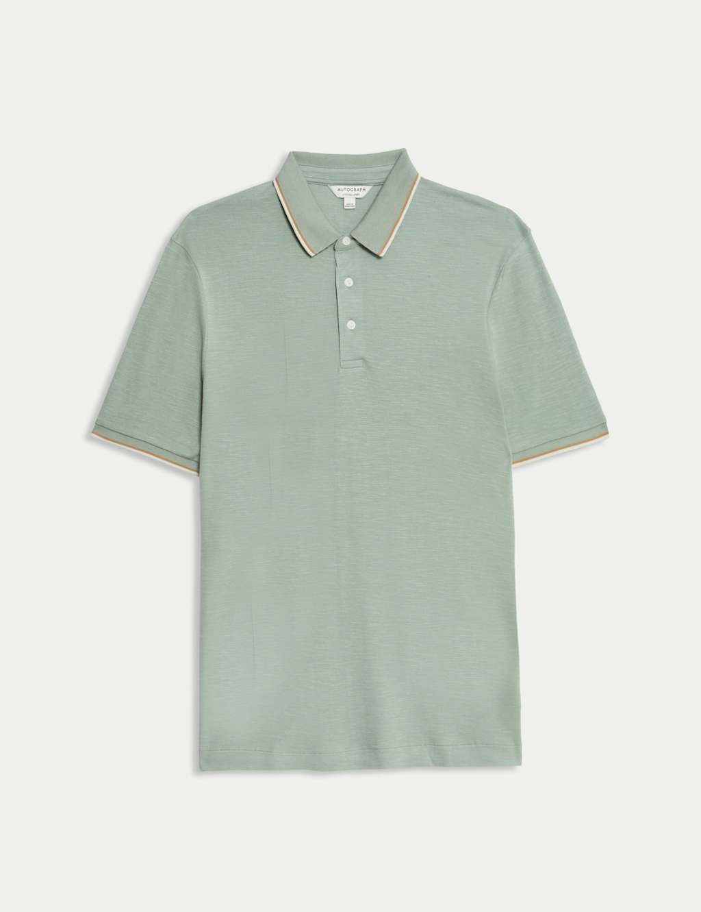 Linen Blend Polo Shirt 2 of 5