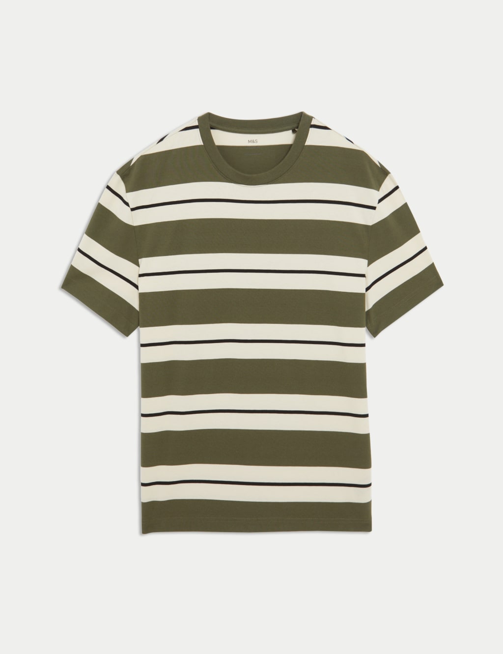 Pure Cotton Striped T-Shirt 2 of 6