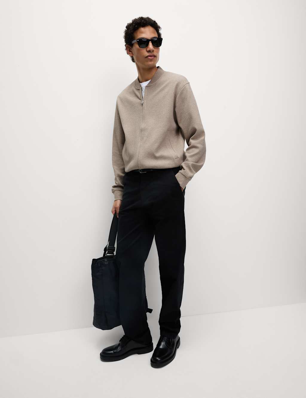 Pure Cotton Bomber Jacket 3 of 7