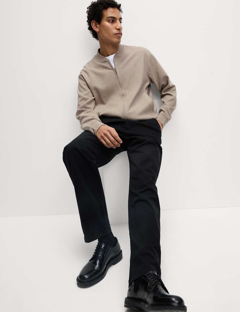 Pure Cotton Bomber Jacket 5 of 7