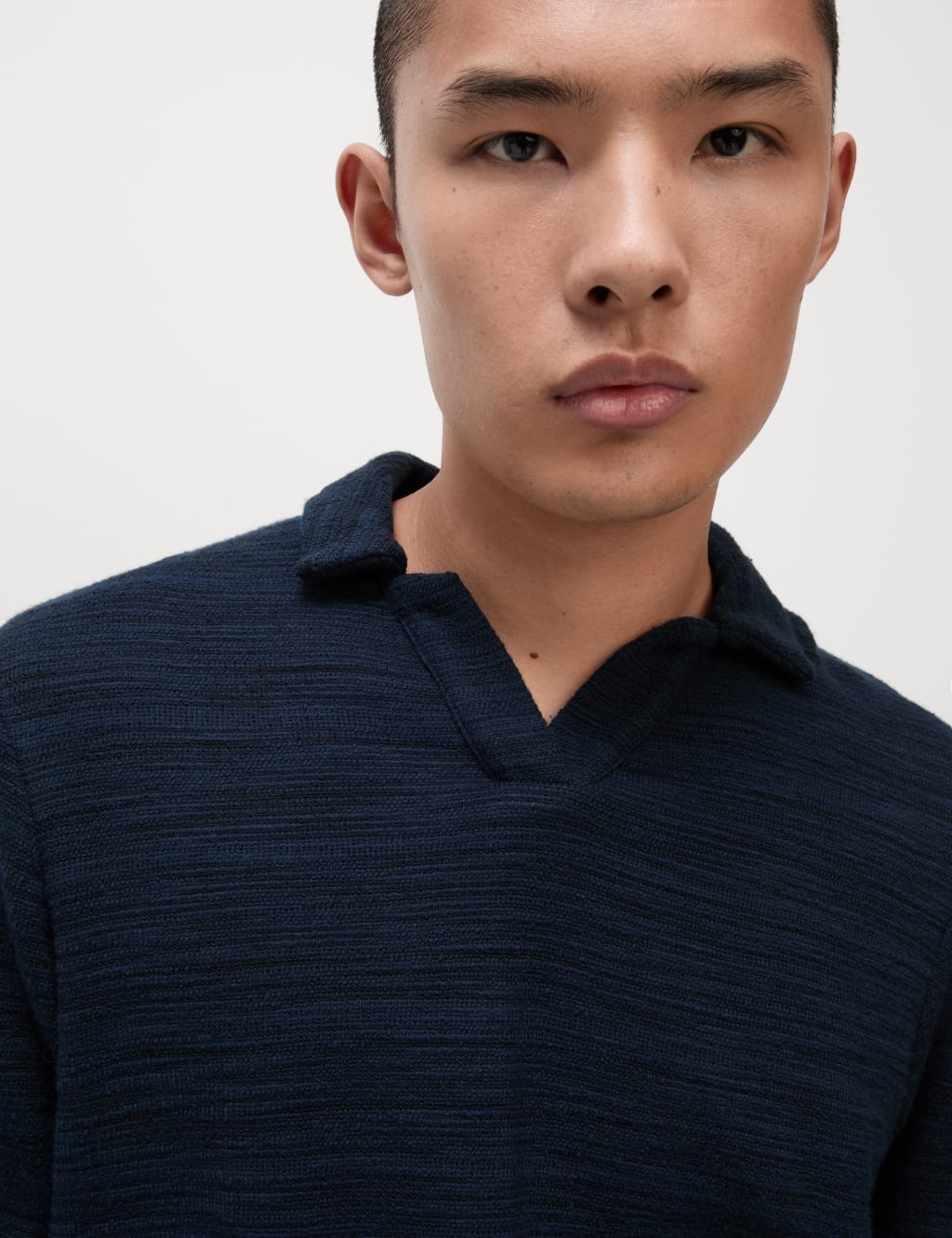 Cotton Rich Textured Polo Shirt 3 of 5