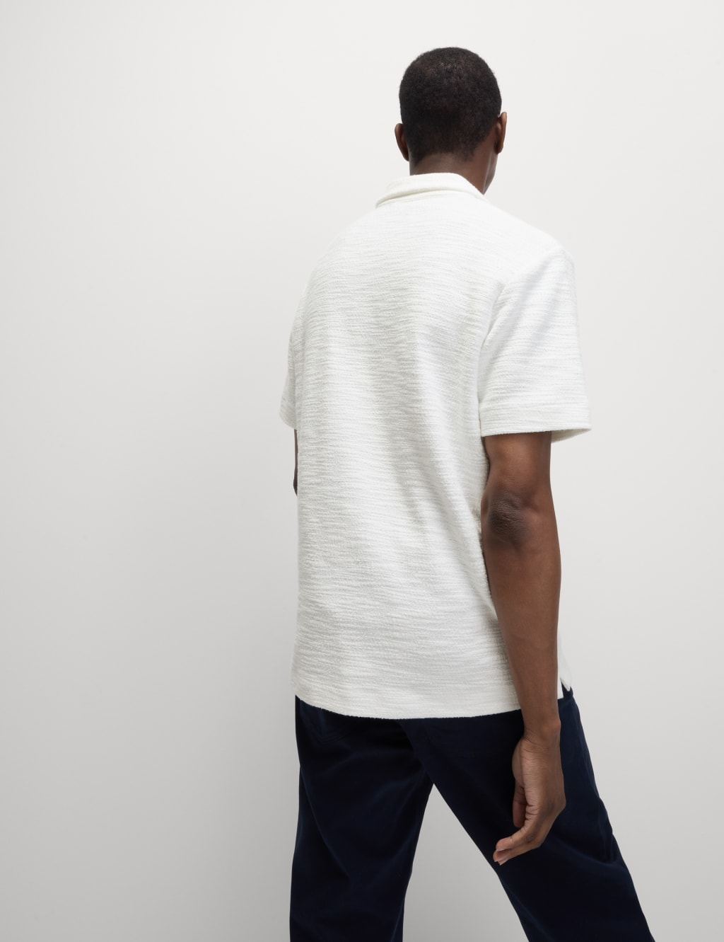 Cotton Rich Textured Polo Shirt 5 of 6