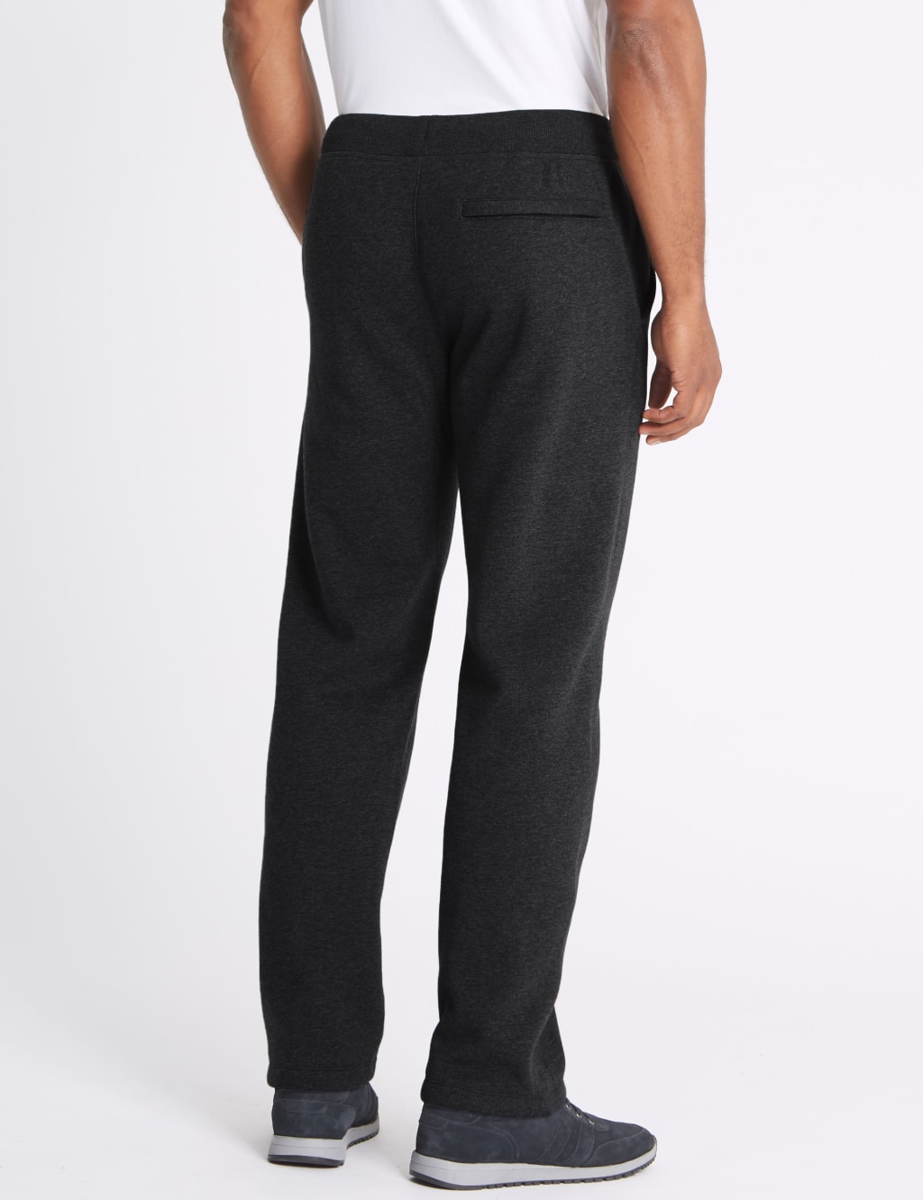 Pure Cotton Fleece Lined Joggers 4 of 4