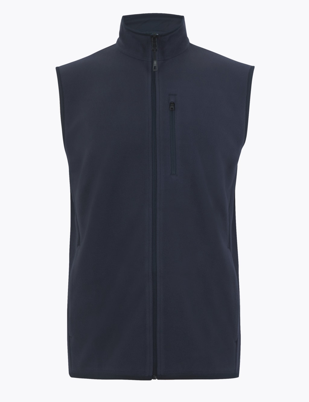 Fleece Funnel Neck Gilet 2 of 2
