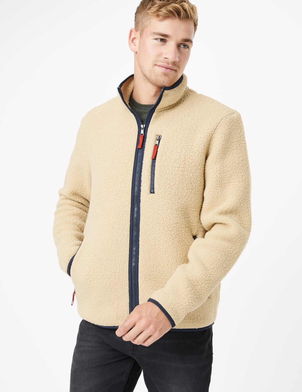 Marks and spencer mens fleece store