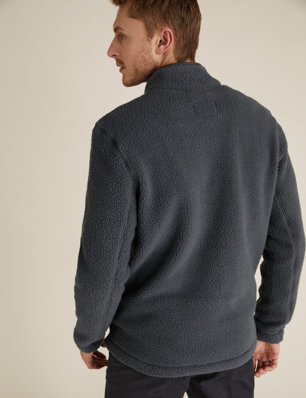 Zip Up Sherpa Fleece Jacket 4 of 5