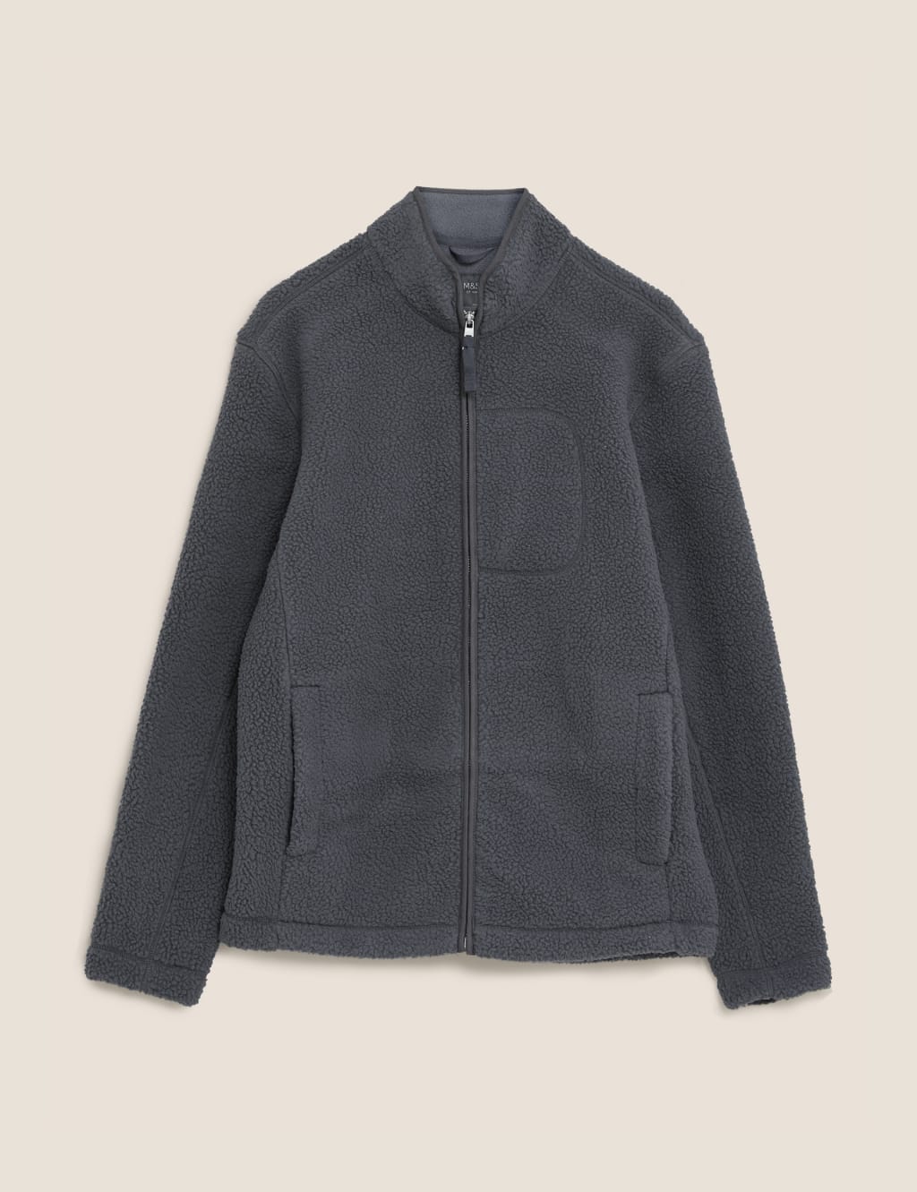 Zip Up Sherpa Fleece Jacket 2 of 5