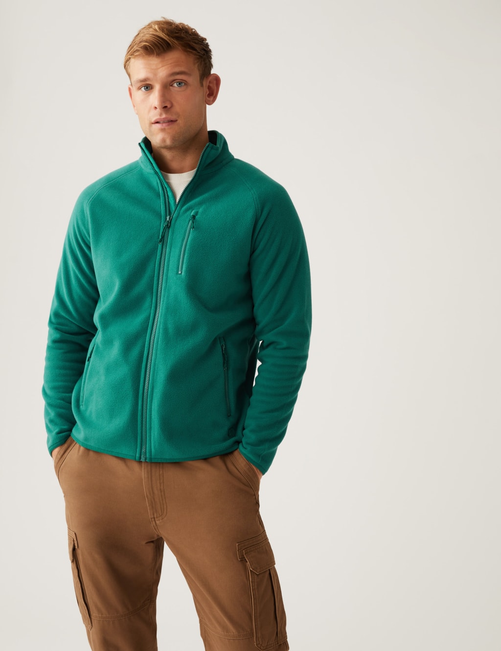 Marks and spencer zip up fleece outlet