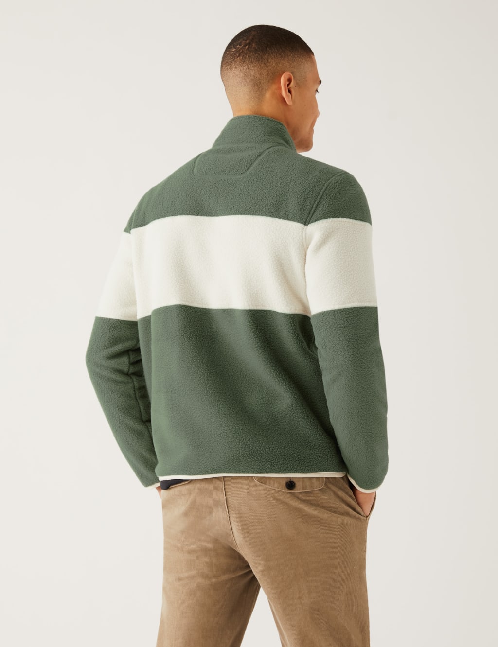 Half Zip Polar Fleece Jacket 5 of 5