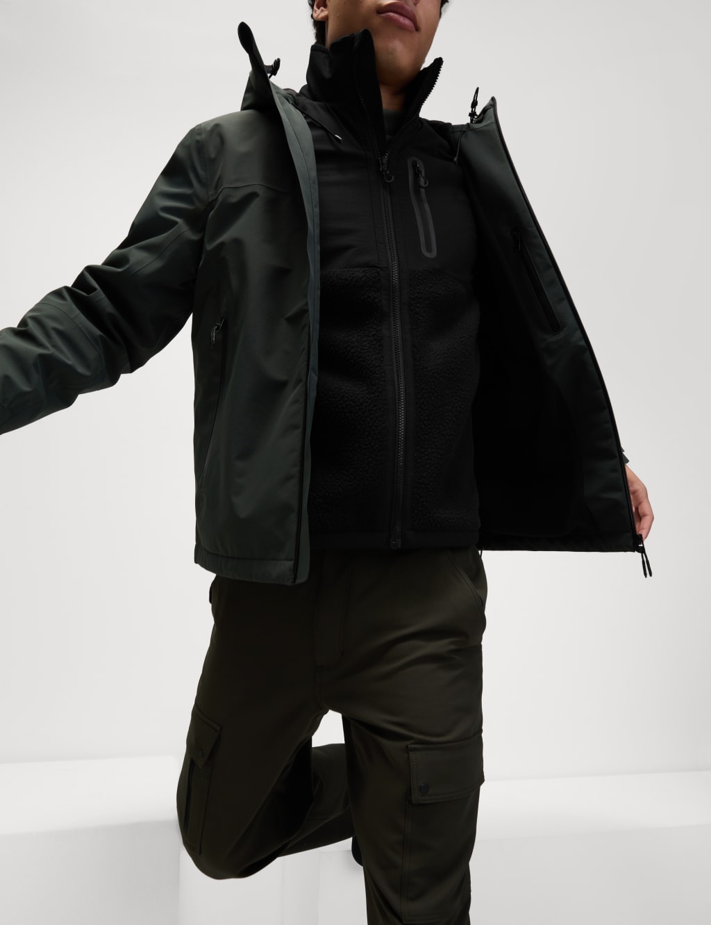 Polar Fleece Zip Up Jacket