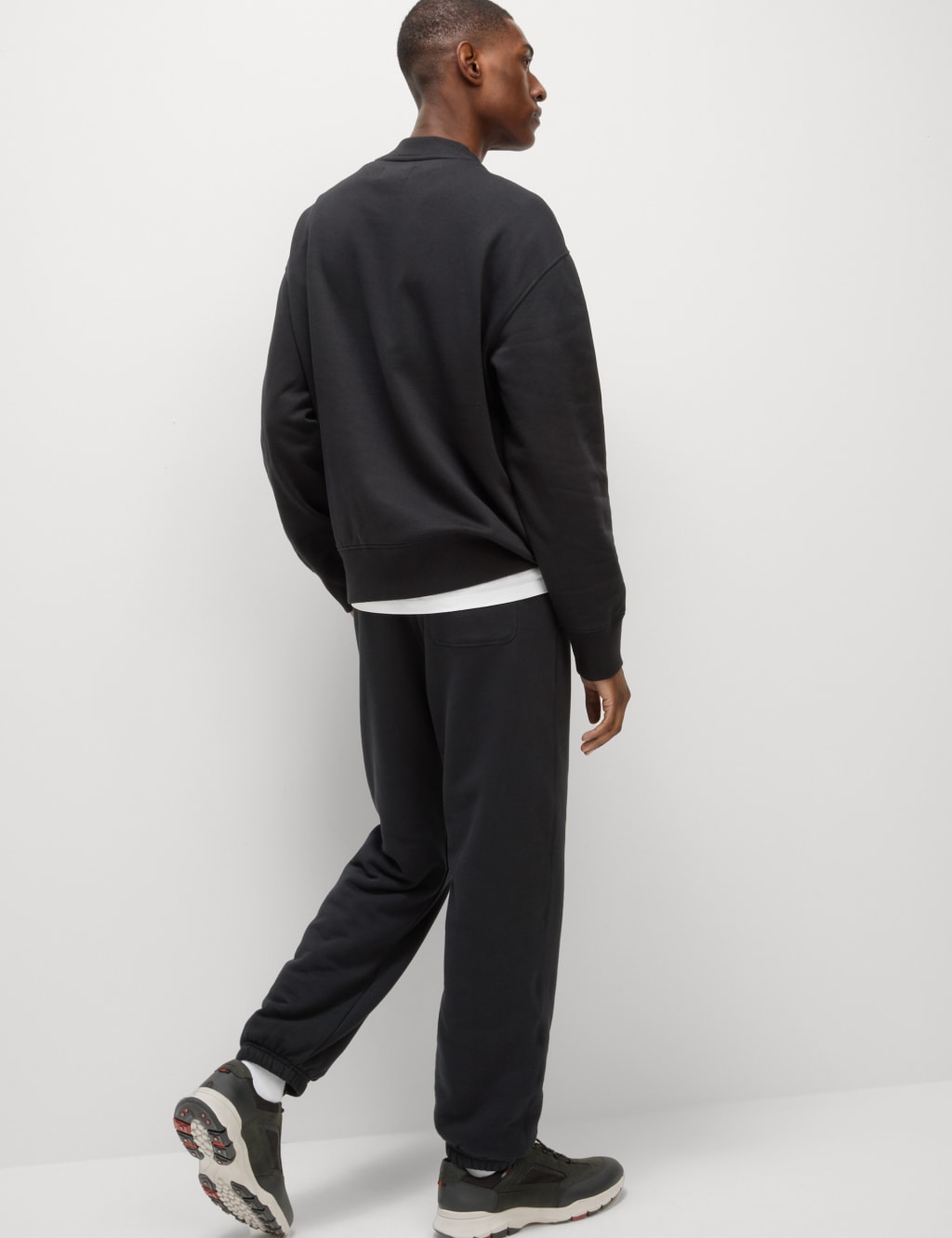 Pure Cotton Fleece Lined Joggers 1 of 5